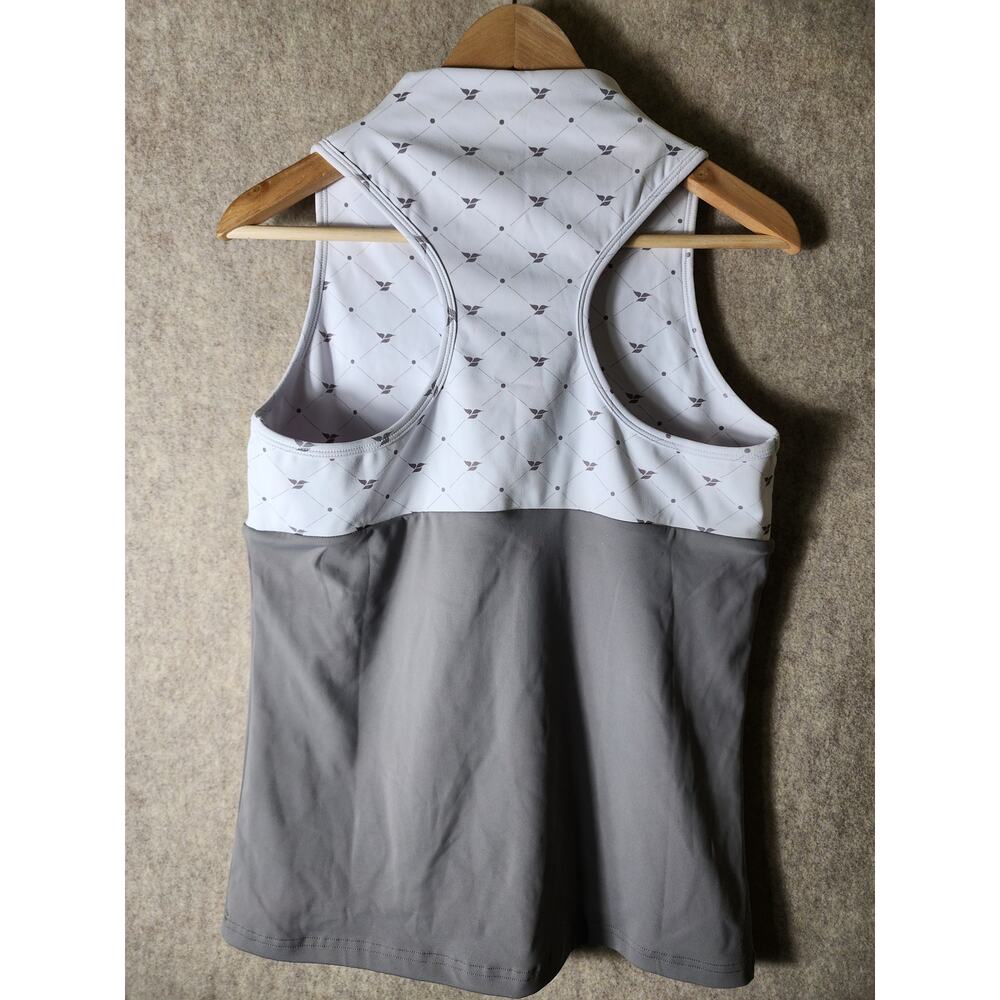 CALLIOPE White Gray NEW Sleeveless Active Outdoor Golf Casual Top SZ XL - NWT - Picture 4 of 11